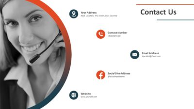 Contact Us PowerPoint Presentation Design
