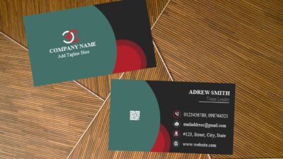 Modern Business Card Design Template