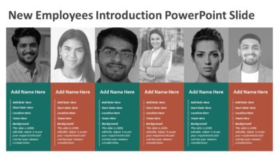 New Employees Introduction PowerPoint Slide