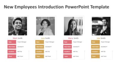 New Employees Introduction Presentation Slide