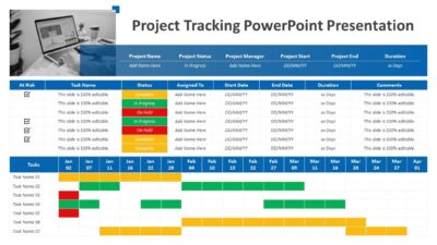 Project Tracking PowerPoint Presentation