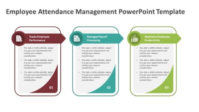 Employee Attendance Management PowerPoint Template