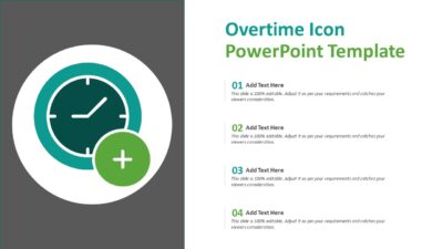 Overtime Icon PowerPoint Template