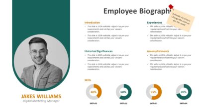 Employee Biography PowerPoint Presentation