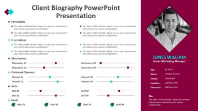 Client Biography PowerPoint Presentation