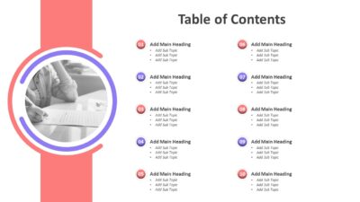 Table of Contents Presentation Template