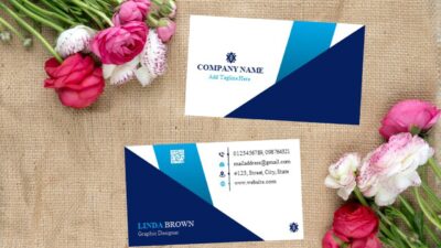 Business Card Design PowerPoint Template