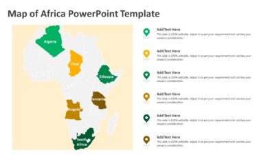 Map of Africa PowerPoint Template