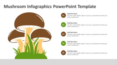 Mushroom Infographic PowerPoint Template