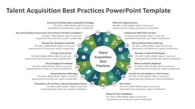 Talent Acquisition Best Practices PowerPoint Template