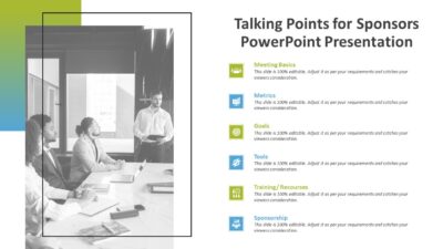 Talking Points for Sponsors PowerPoint Presentation