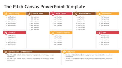 The Pitch Canvas PowerPoint Template
