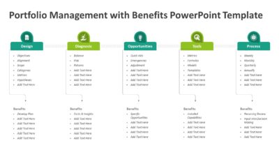 Portfolio Management with Benefits PowerPoint Template