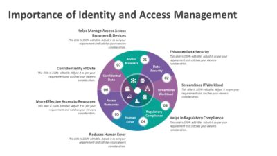 Importance of Identity and Access Management PowerPoint Template
