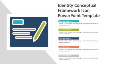Identity Conceptual Framework Icon PowerPoint Template