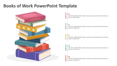Books of Work PowerPoint Template