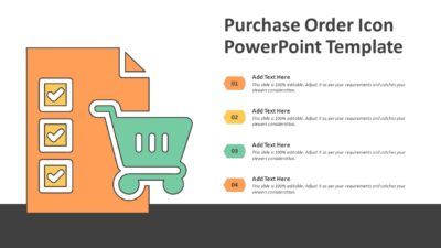 Purchase Order Icon PowerPoint Template