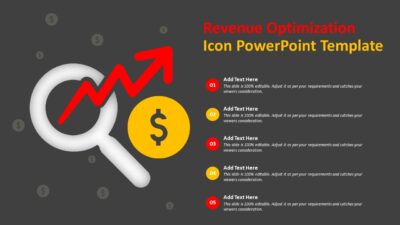 Revenue Optimization Icon PowerPoint Template