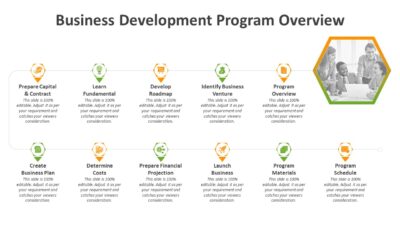 Business Development Program Overview PowerPoint Template