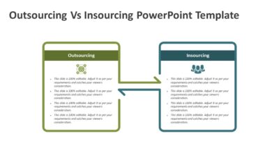 Outsourcing Vs Insourcing PowerPoint Template
