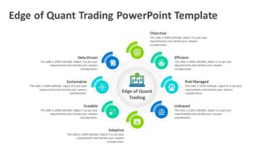 Edge of Quant Trading PowerPoint Template