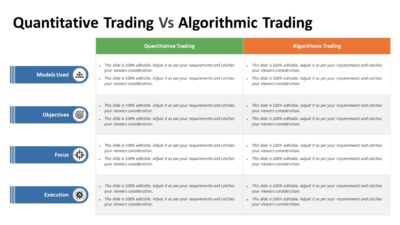 Quantitative Trading Vs Algorithmic Trading PowerPoint Template