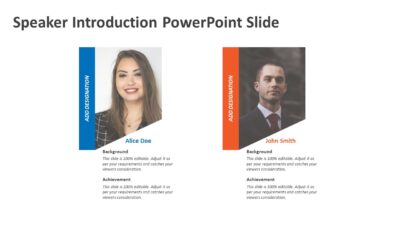 Speaker Introduction PowerPoint Slide