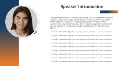 Speaker Introduction Presentation Template
