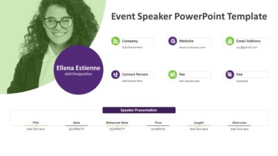 Event Speaker PowerPoint Template