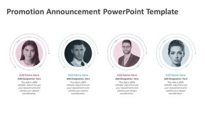 Promotion Announcement PowerPoint Template