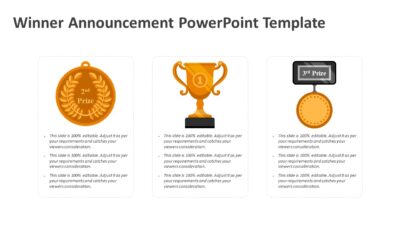 Winner Announcement PowerPoint Template