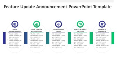 Feature Update Announcement PowerPoint Template