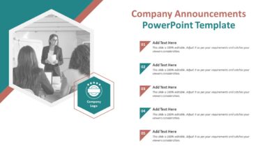 Company Announcements PowerPoint Template