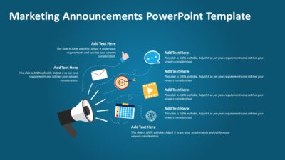 Marketing Announcements PowerPoint Template