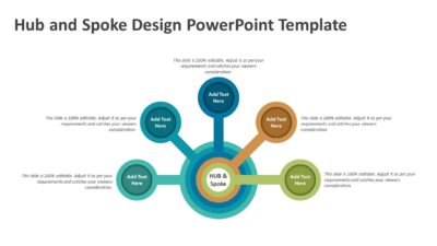 Hub and Spoke Design PowerPoint Template
