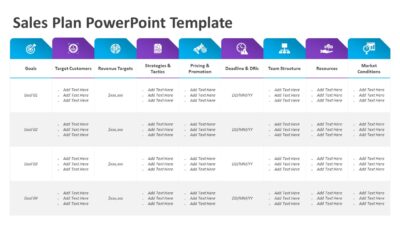 Sales Plan PowerPoint Template