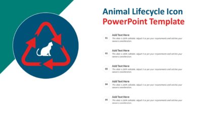 Animal Lifecycle Icon PowerPoint Template