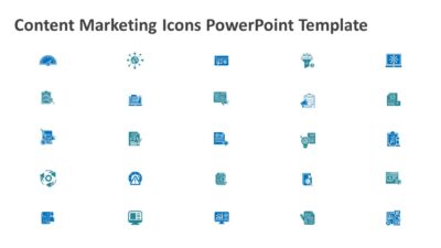 Content Marketing Icons PowerPoint Template