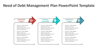 Need of Debt Management Plan PowerPoint Template