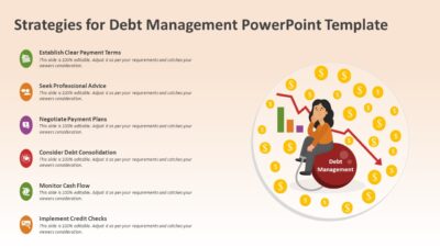 Strategies for Debt Management PowerPoint Template