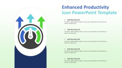 Enhanced Productivity Icon PowerPoint Template