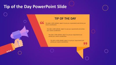 Tip of the Day PowerPoint Slide