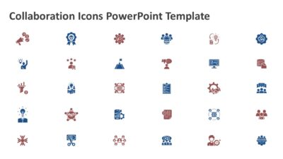 Collaboration Icons PowerPoint Template