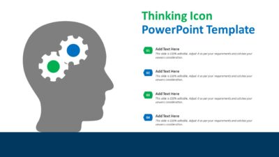 Thinking Icon PowerPoint Template