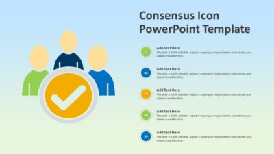 Consensus Icon PowerPoint Template