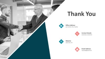 Professional Thank You Presentation Template