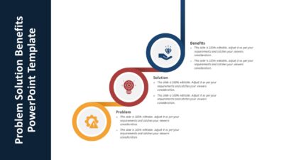 Problem Solution Benefits PowerPoint Template