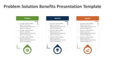 Problem Solution Benefits Presentation Template