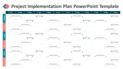 Project Implementation Plan PowerPoint Template