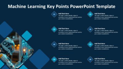 Machine Learning Key Points PowerPoint Template